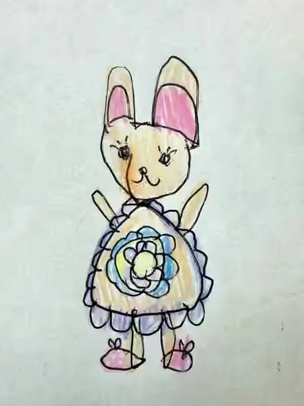 Brooklyn’s original drawing of Bella.