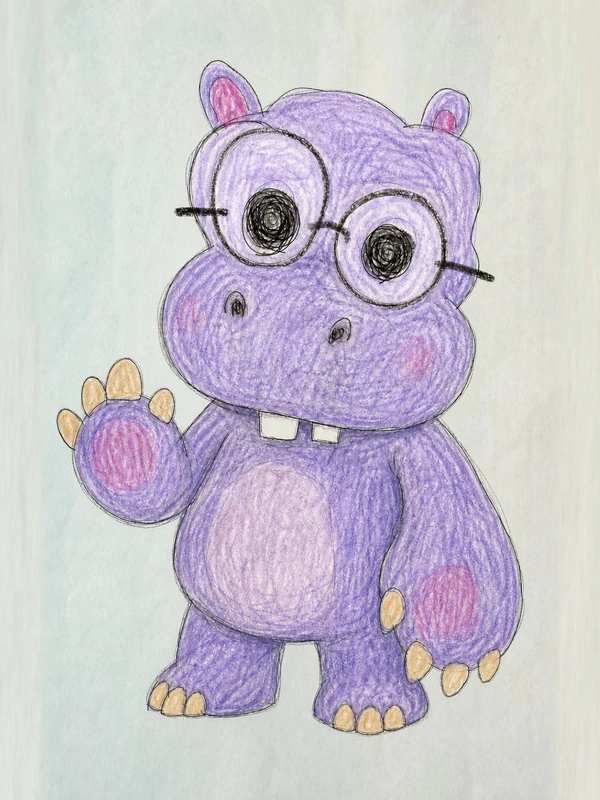 Brooklyn’s original drawing of Kiko.